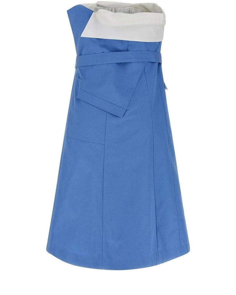 Miu Miu Dresse in blue, Cotton — view 2