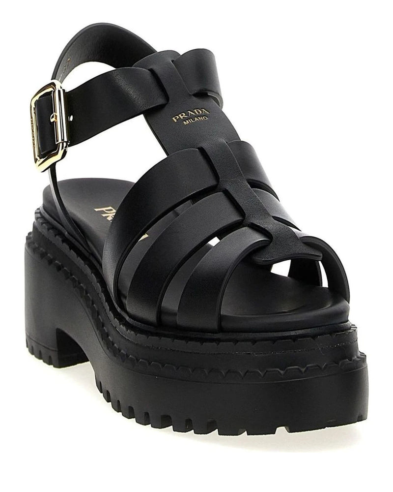 Prada Sandals in black, Calfskin Leather — view 2