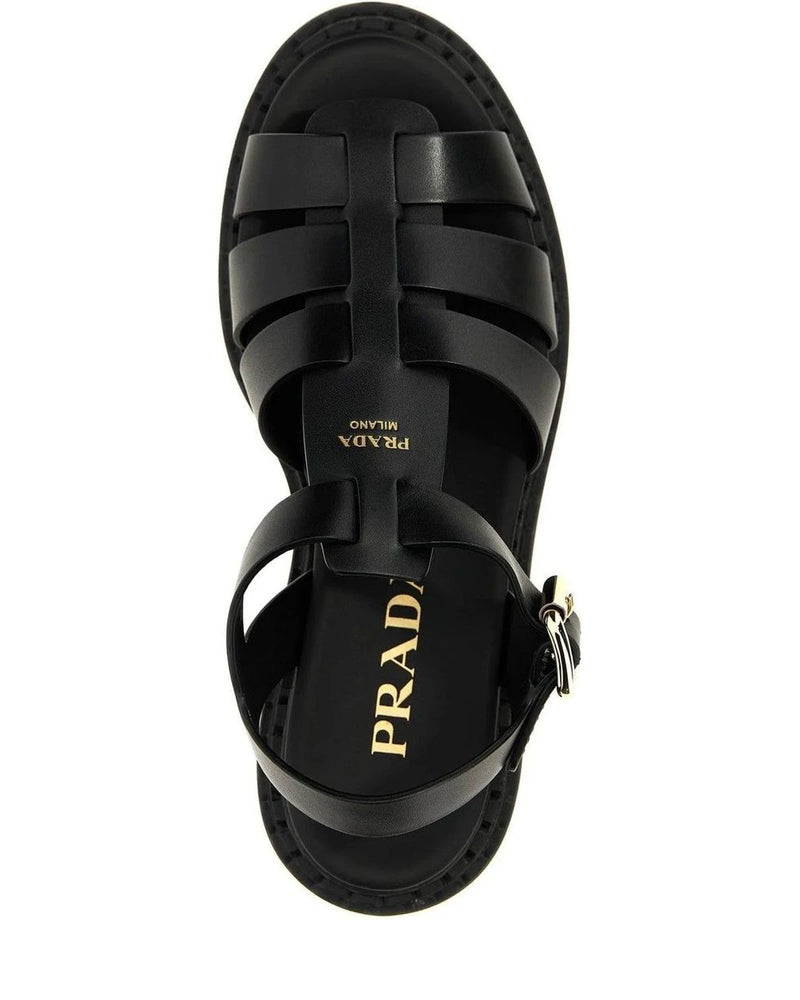 Prada Sandals in black, Calfskin Leather — view 4