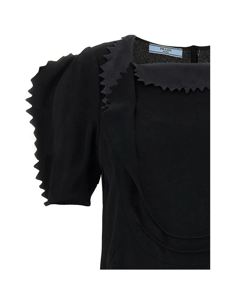 Prada Blouse in black, Viscose — view 3