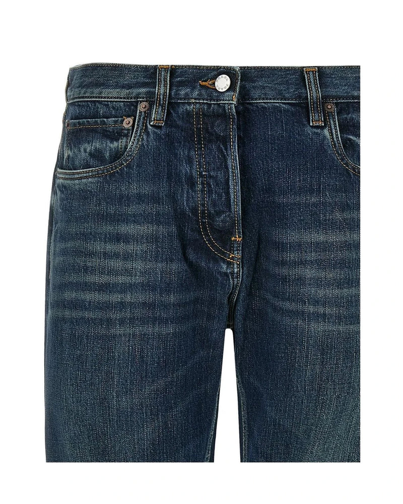 Prada Jean in blue, Cotton — view 3
