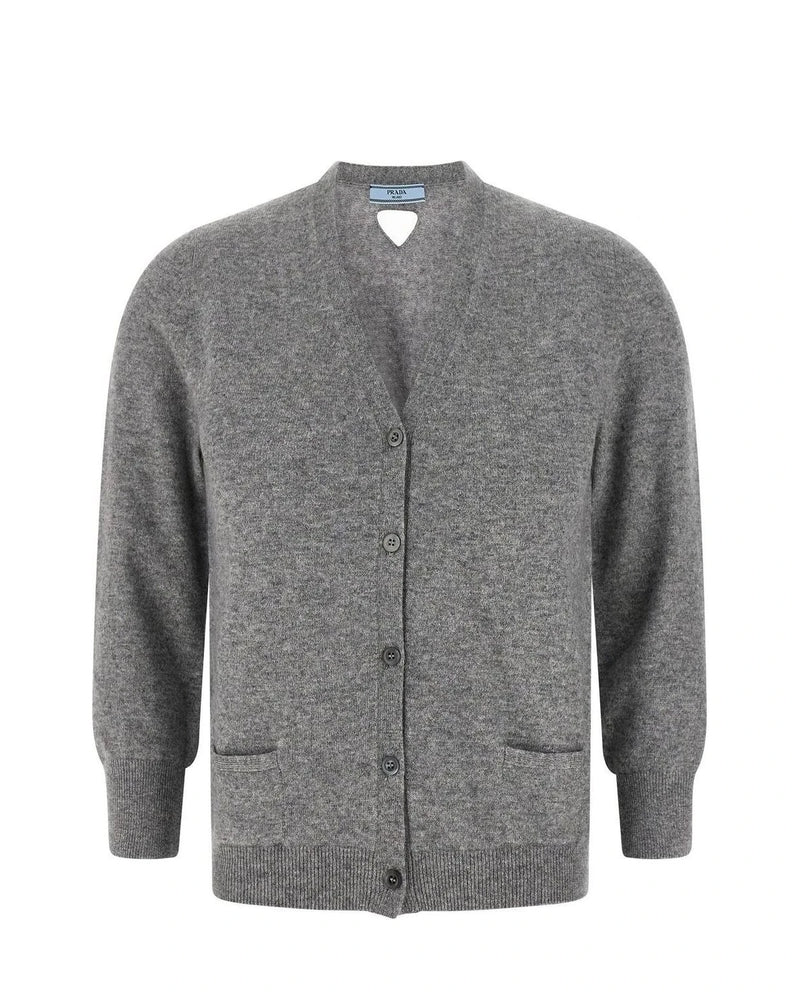 Prada Cardigan in gray, Cashmere