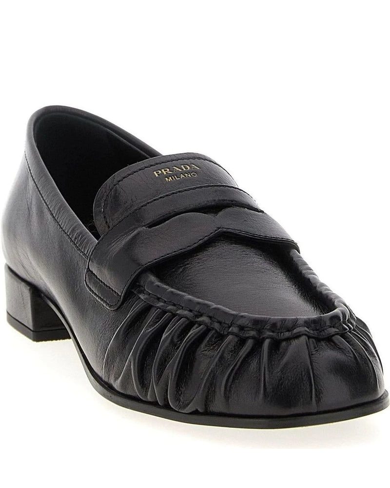 Prada Loafers in black, Buffalo Leather — view 2