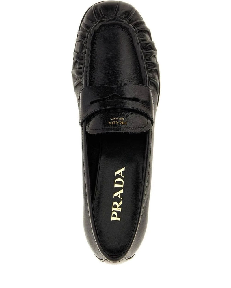 Prada Loafers in black, Buffalo Leather — view 4