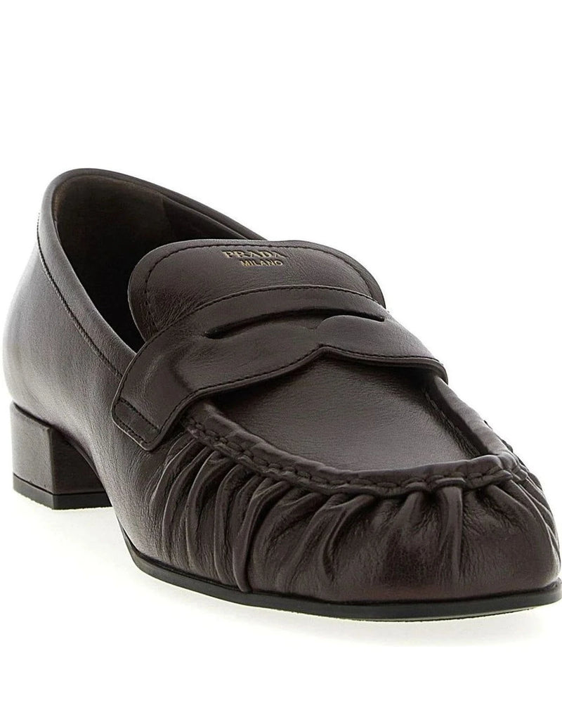 Prada Loafers in brown, Buffalo Leather — view 2