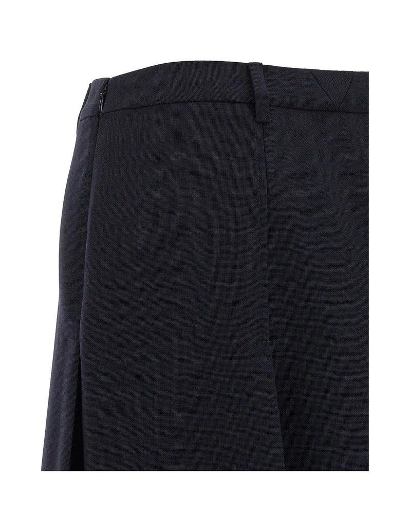 Prada Skirt in blue, Virgin Wool — view 4
