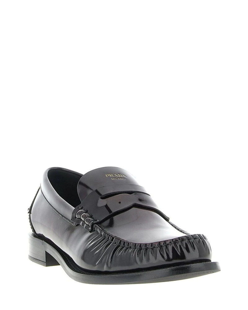 Prada Loafers in black, Calfskin Leather — view 2
