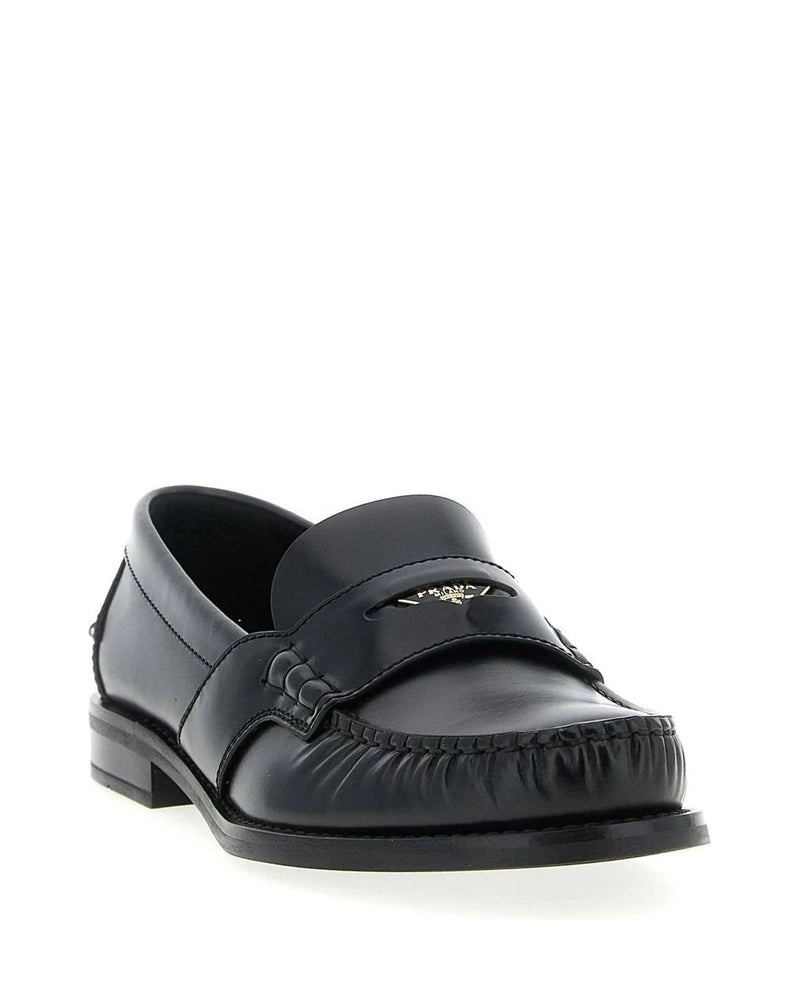 Prada Loafers in black, Calfskin Leather — view 2