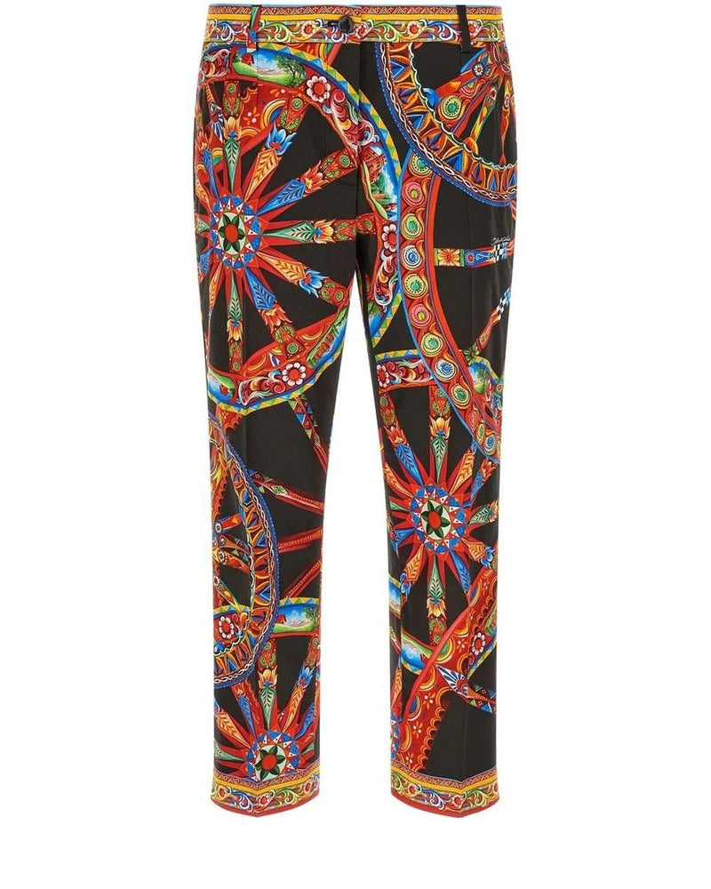Dolce & Gabbana Trouser in multicolor, Cotton