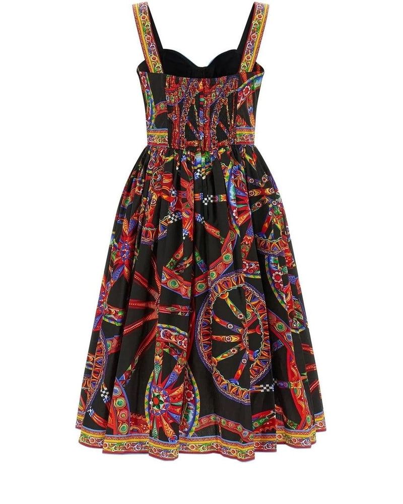 Dolce & Gabbana Dresse in multicolor, Cotton — view 2