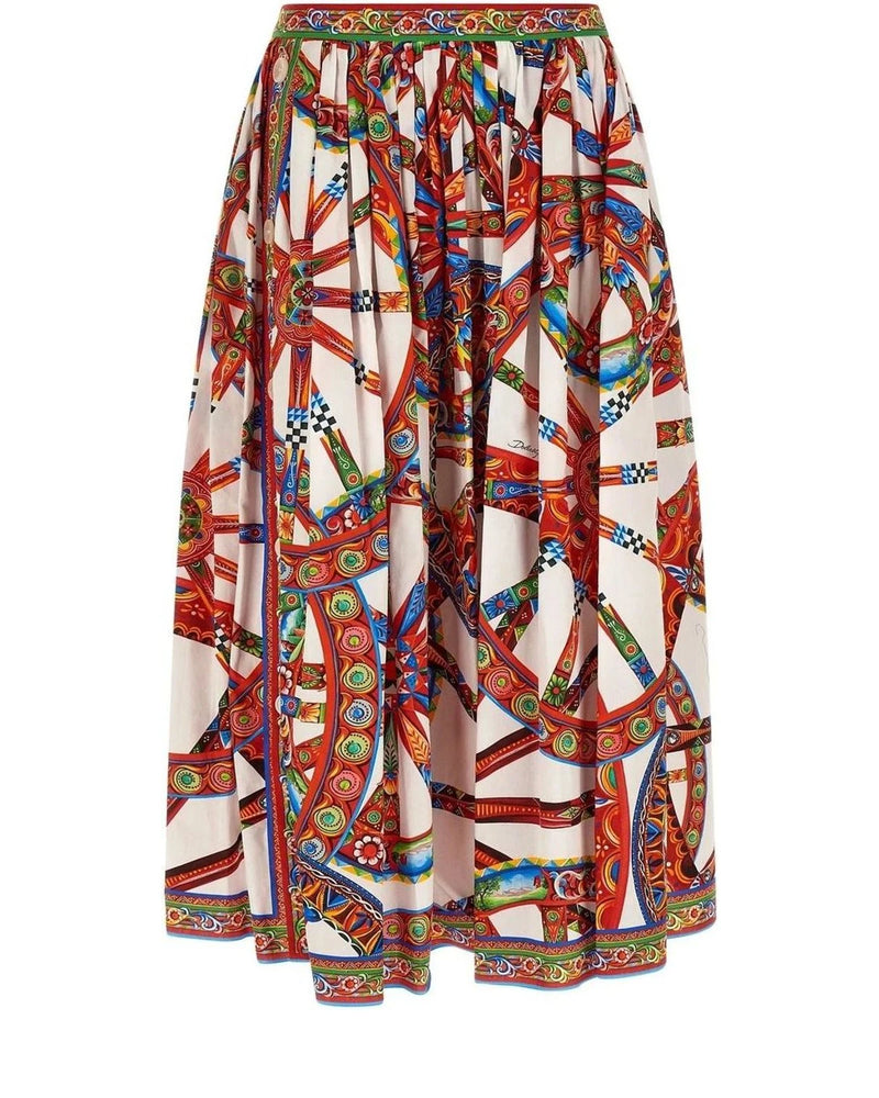 Dolce & Gabbana Skirt in multicolor, Cotton