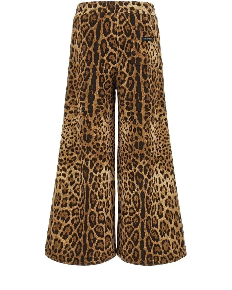 Dolce & Gabbana Palazzo Pant in brown, Cotton — view 2