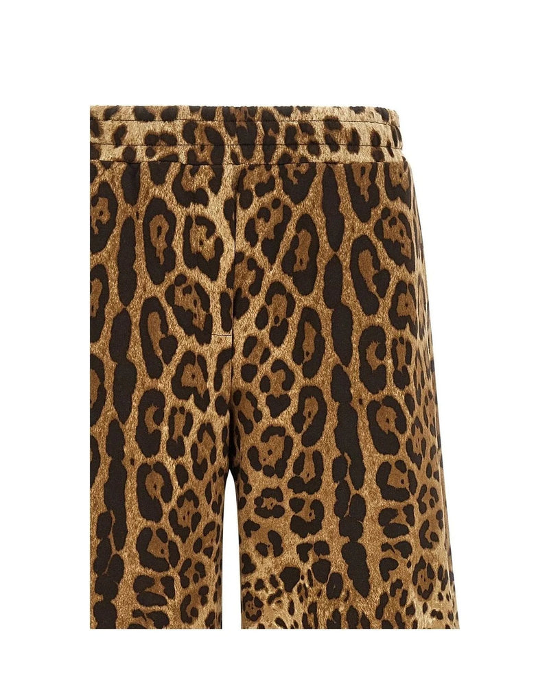 Dolce & Gabbana Palazzo Pant in brown, Cotton — view 3