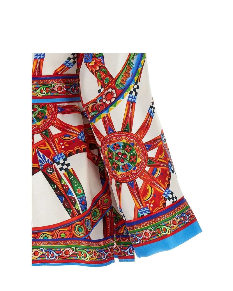 Dolce & Gabbana Blouse in multicolor, Silk — view 4