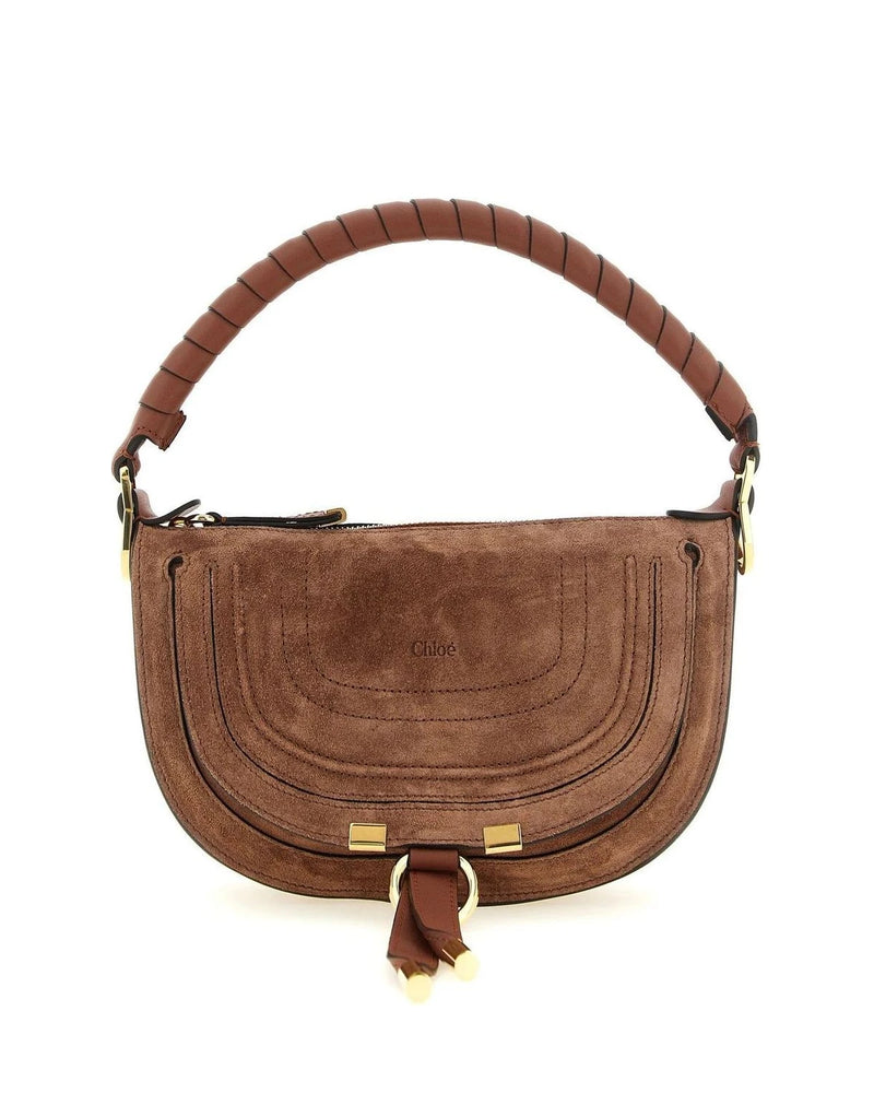 Chloé Shoulder Bag in brown, Calfskin Leather