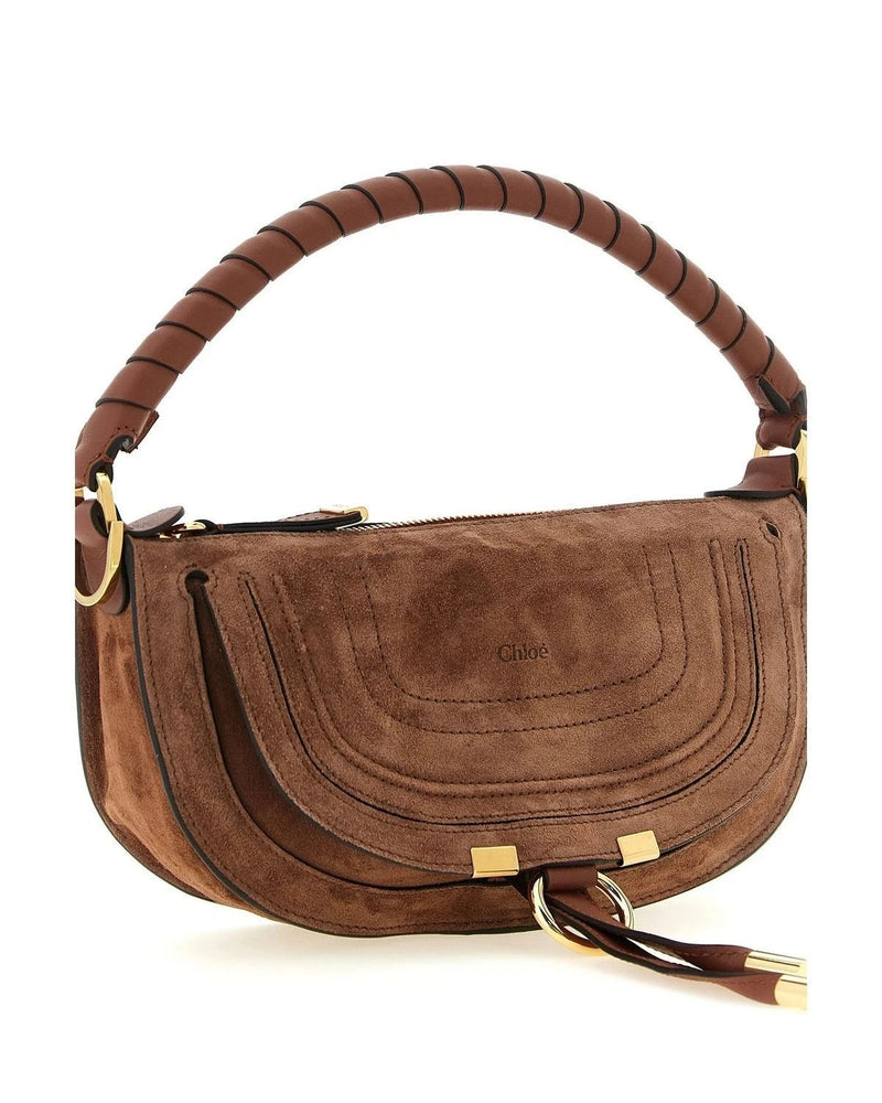 Chloé Shoulder Bag in brown, Calfskin Leather — view 3