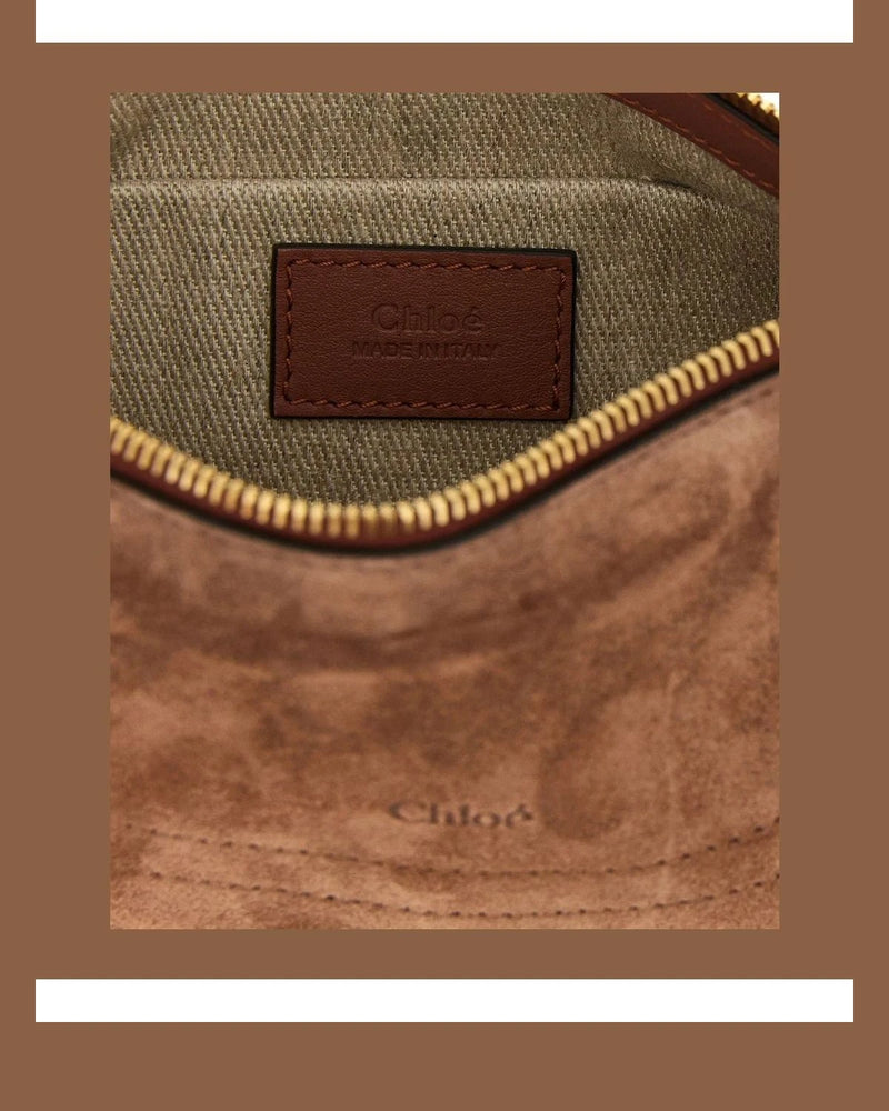 Chloé Shoulder Bag in brown, Calfskin Leather — view 4