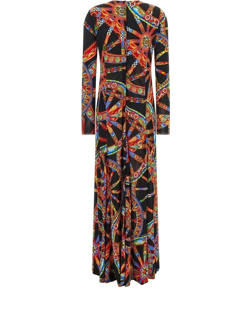 Dolce & Gabbana Dresse in multicolor, Viscose — view 2