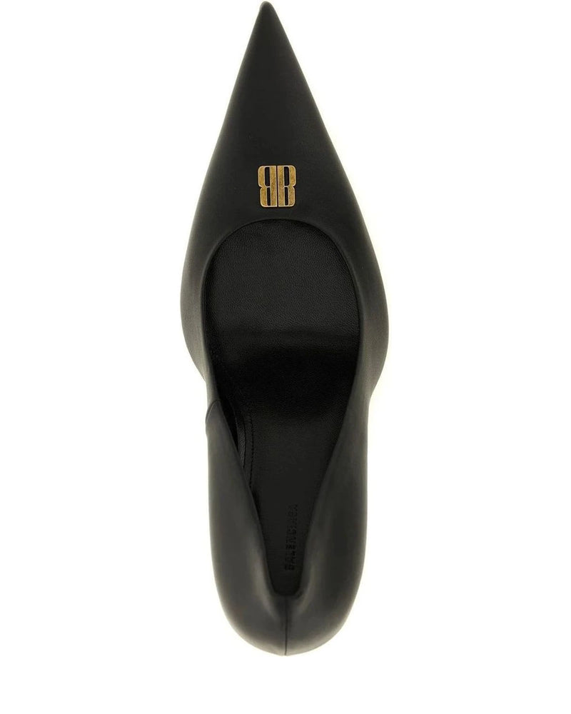 Balenciaga Pumps in black, Calfskin Leather — view 4