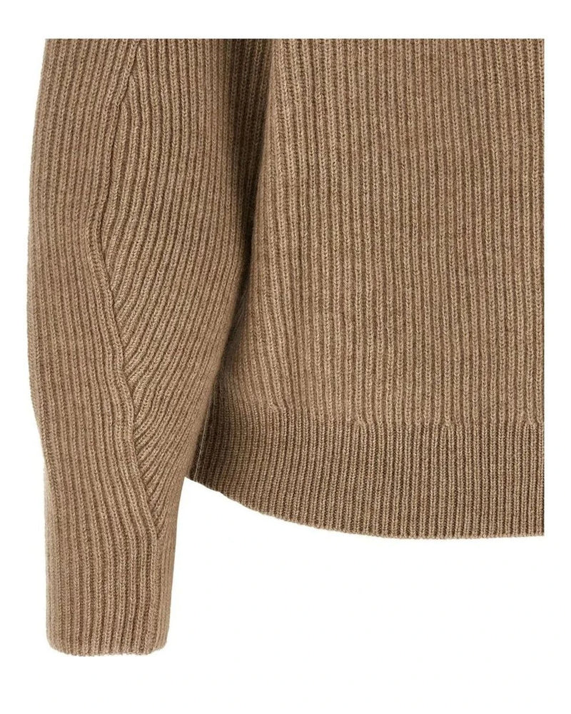Brunello Cucinelli Sweater in beige, Cashmere — view 4