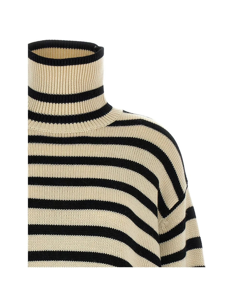 Toteme Sweater in beige, Wool — view 3