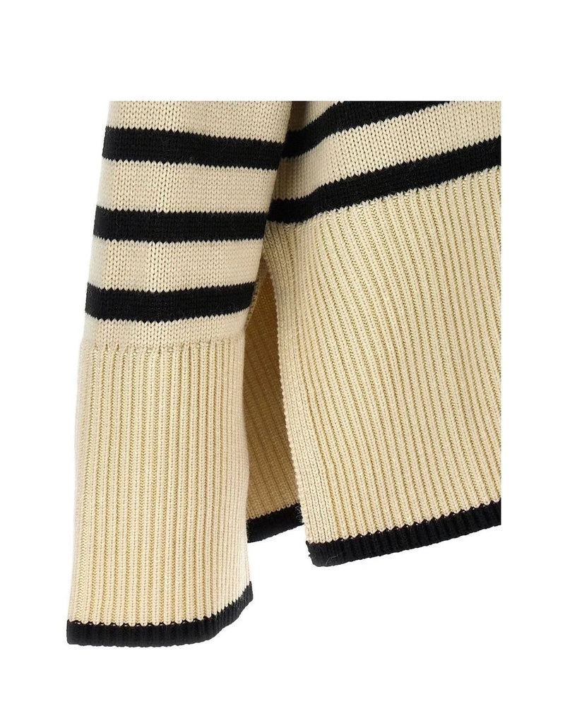 Toteme Sweater in beige, Wool — view 4