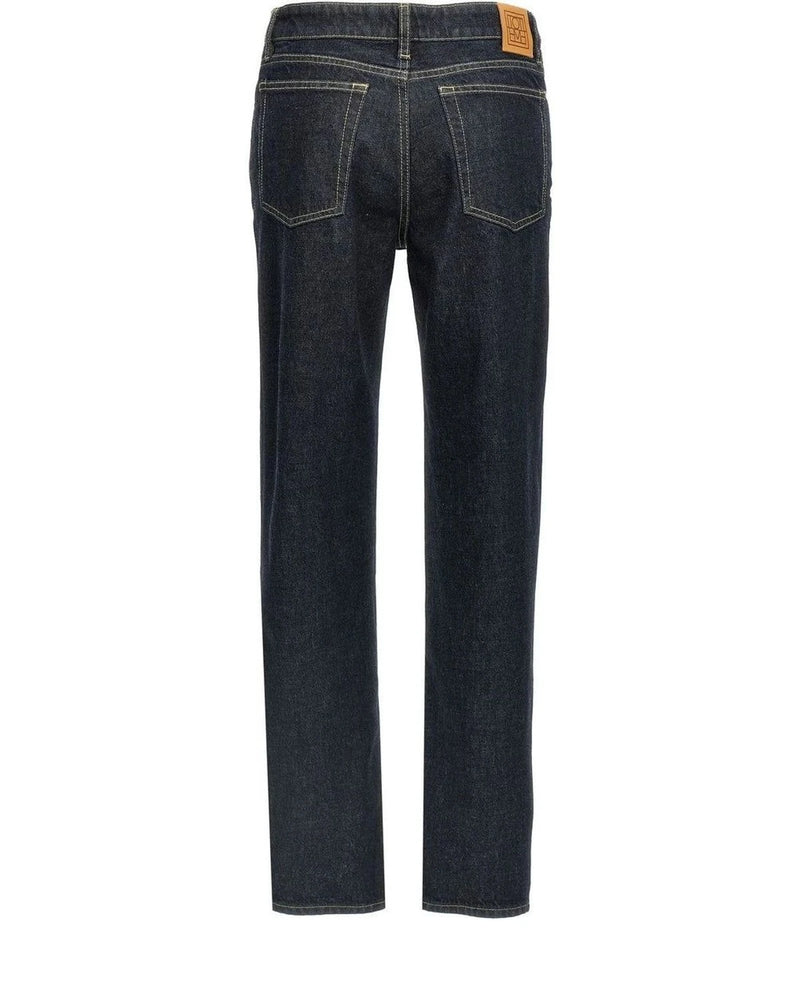 Toteme Jean in blue, Cotton — view 2