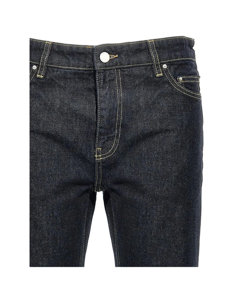 Toteme Jean in blue, Cotton — view 3