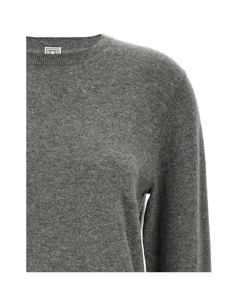 Toteme Sweater in gray, Cashmere — view 3