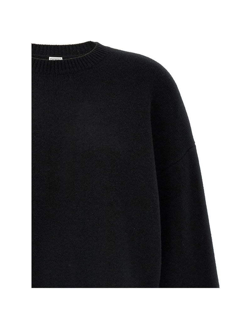 Toteme Sweater in black, Polyester — view 3