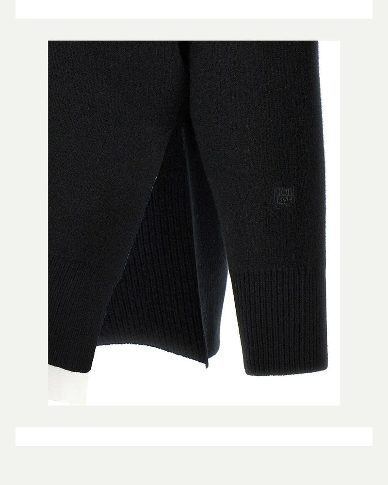 Toteme Sweater in black, Polyester — view 4