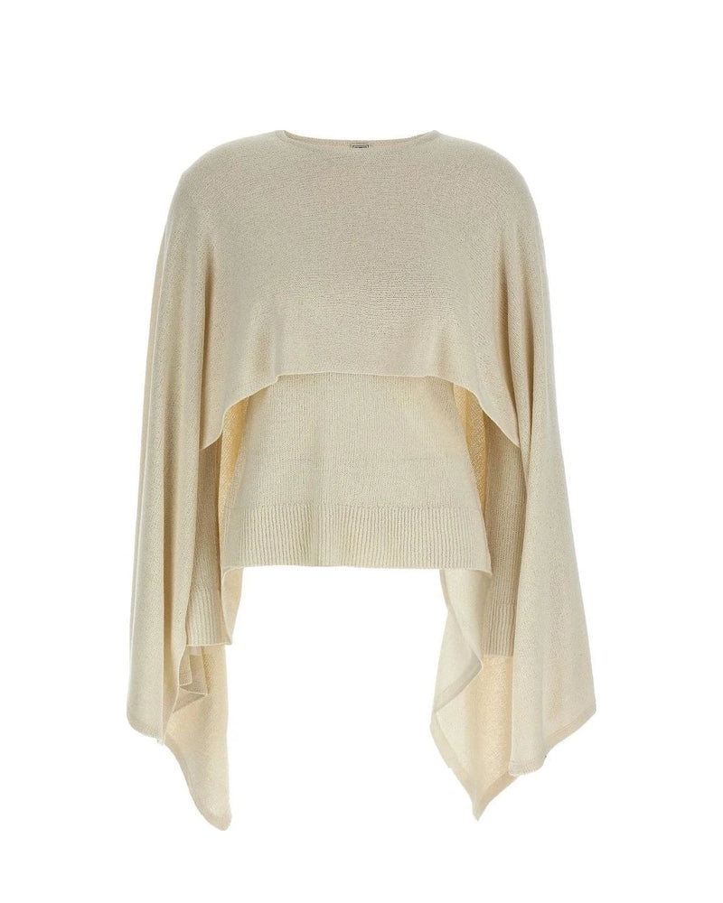 Toteme Cardigan in beige, Silk