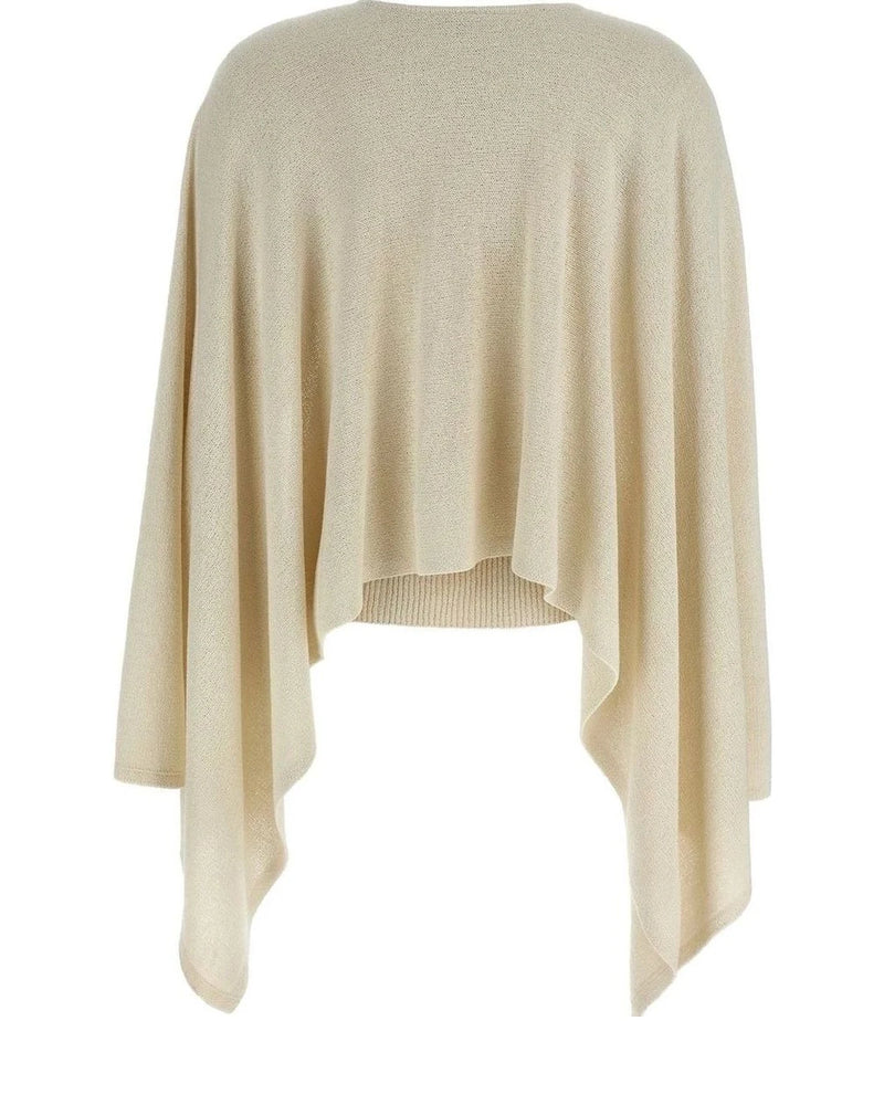 Toteme Cardigan in beige, Silk — view 2