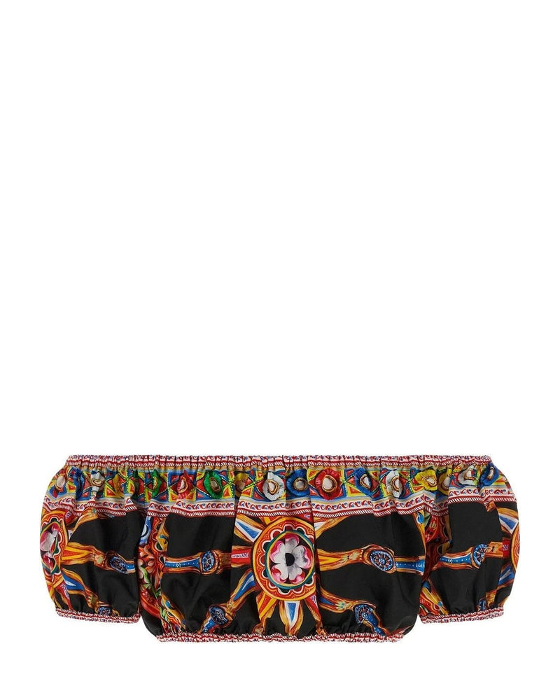 Dolce & Gabbana Blouse in multicolor, Cotton — view 2