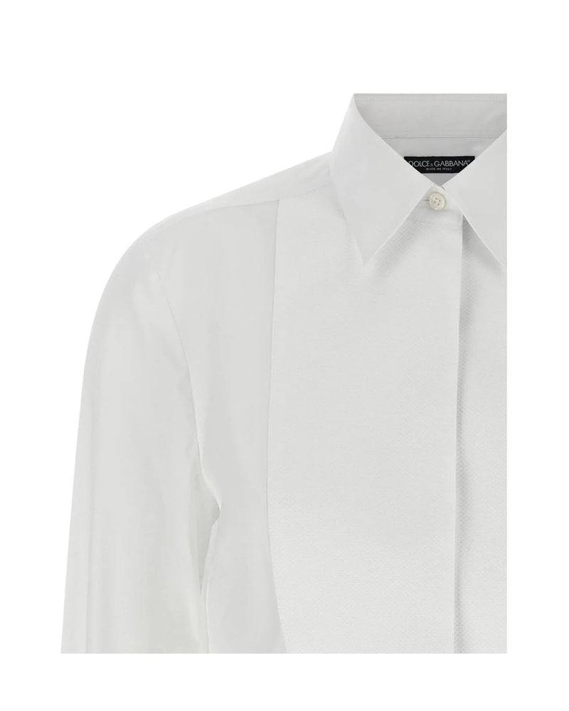 Dolce & Gabbana Dress Shirt in white, Cotton — view 3