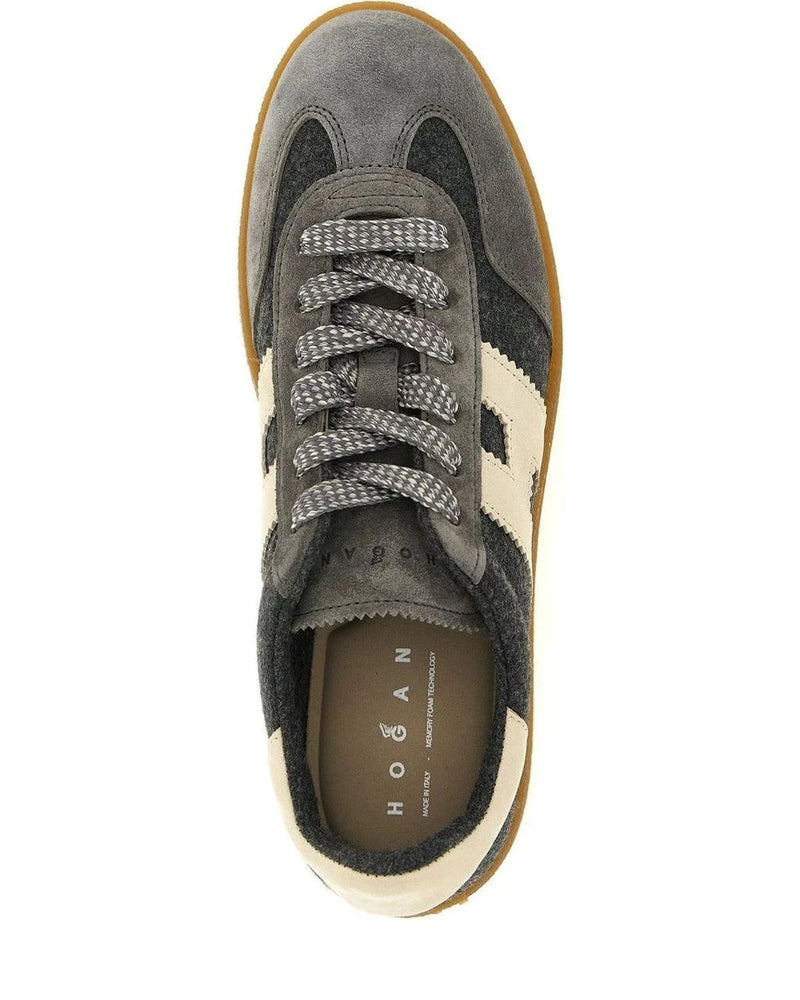 Hogan Sneakers in gray, Wool — view 4
