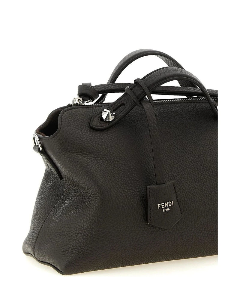 Fendi Satchel Bag in brown, Calfskin Leather — view 3