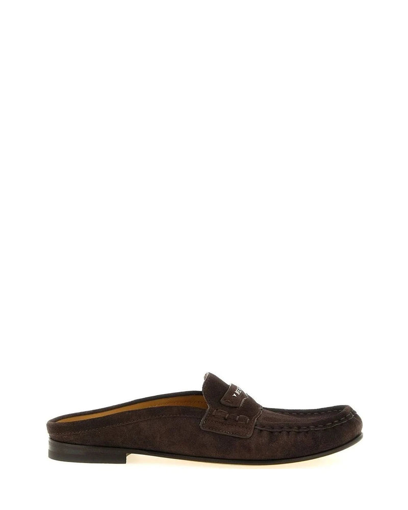 Fendi Loafers in brown, Calfskin Leather