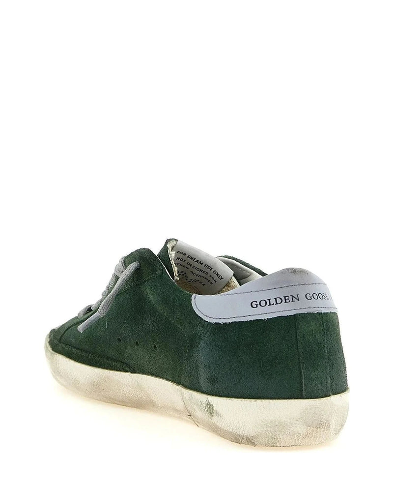 Golden Goose Sneakers in green, Leather — view 3