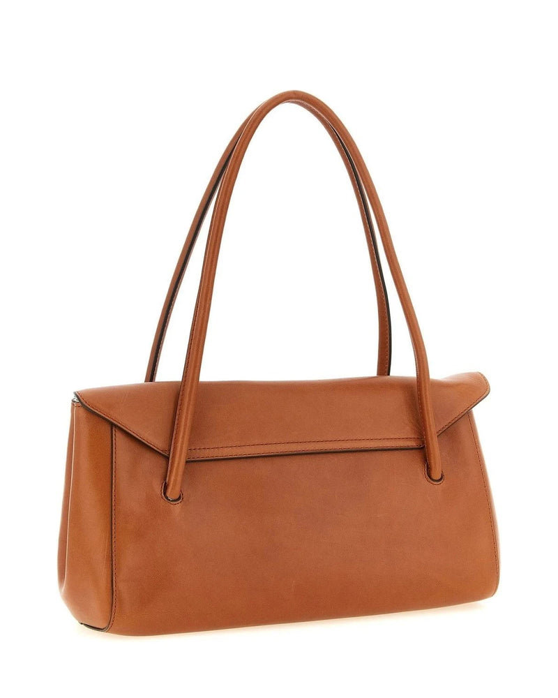 Marni Shoulder Bag in brown, Calfskin Leather — view 2