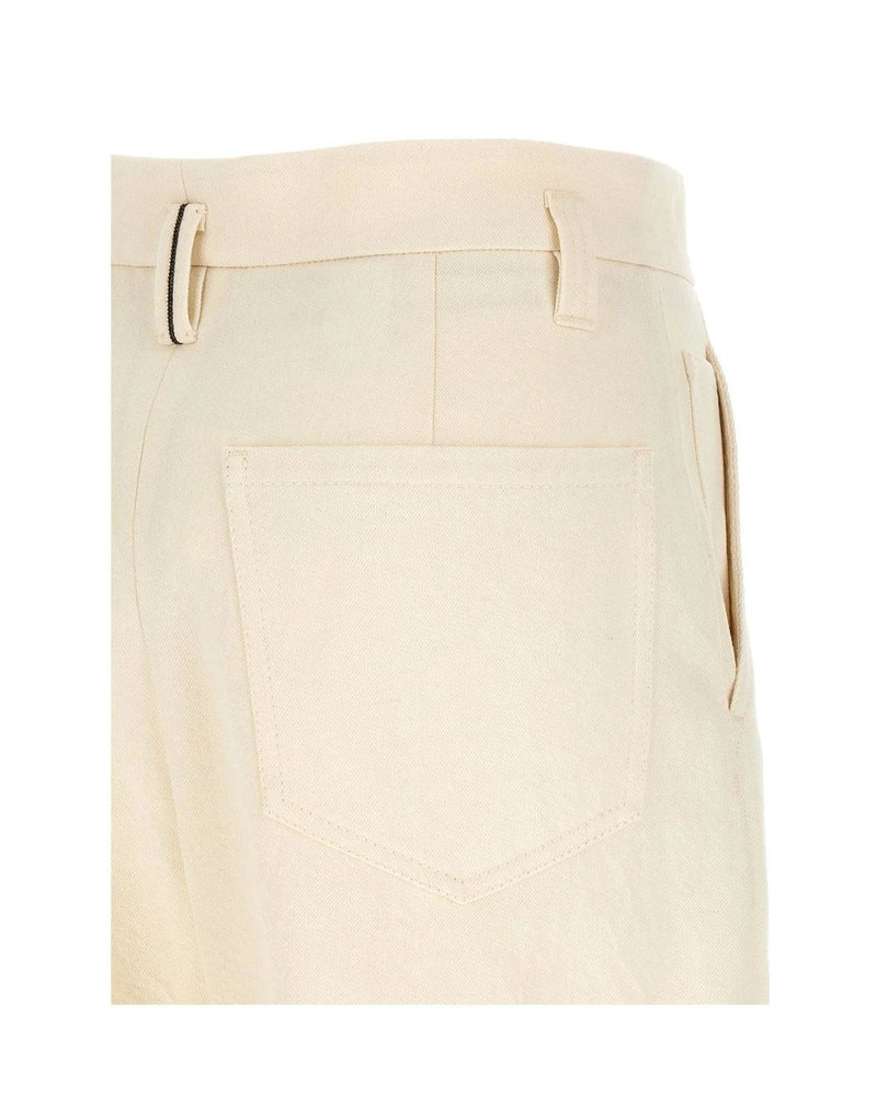 Brunello Cucinelli Trouser in white, Cotton — view 4
