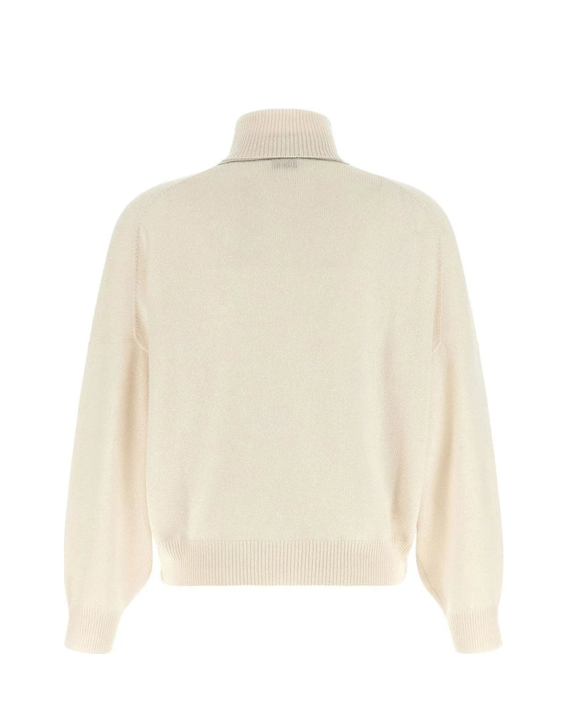Brunello Cucinelli Sweater in white, Cashmere — view 2