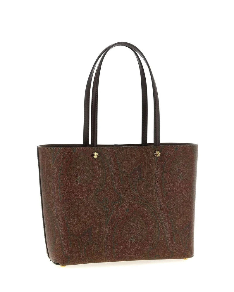 Etro Tote Bag in brown, Cotton — view 2