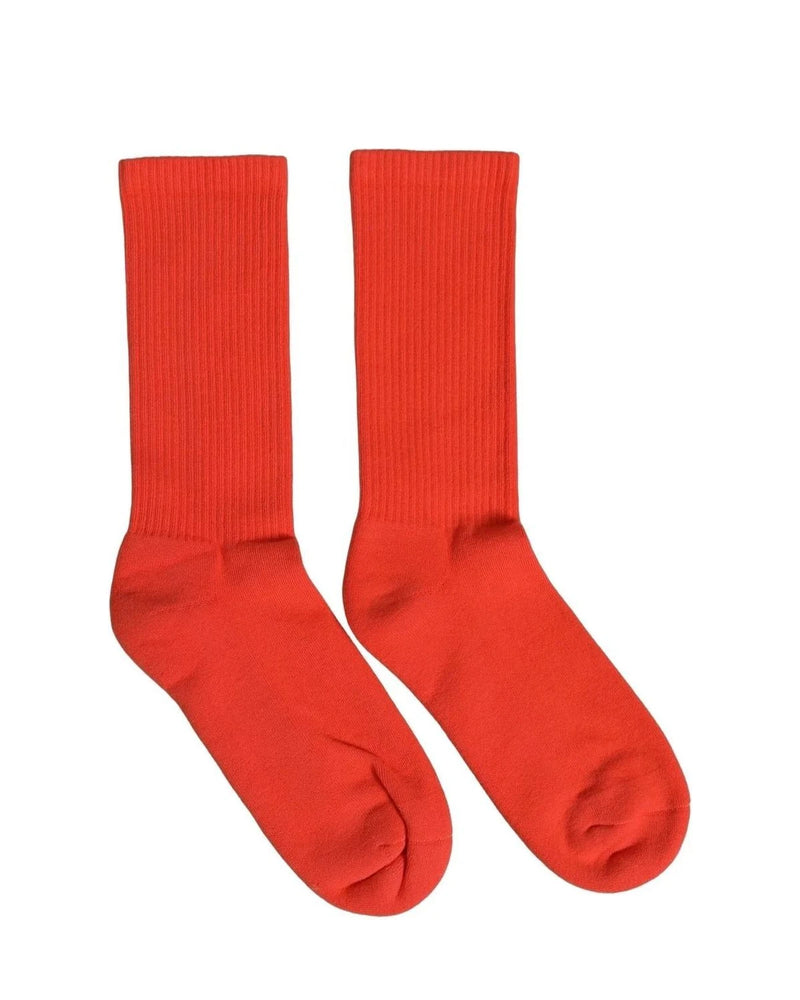 Dolce & Gabbana Crew Sock in red, Cotton