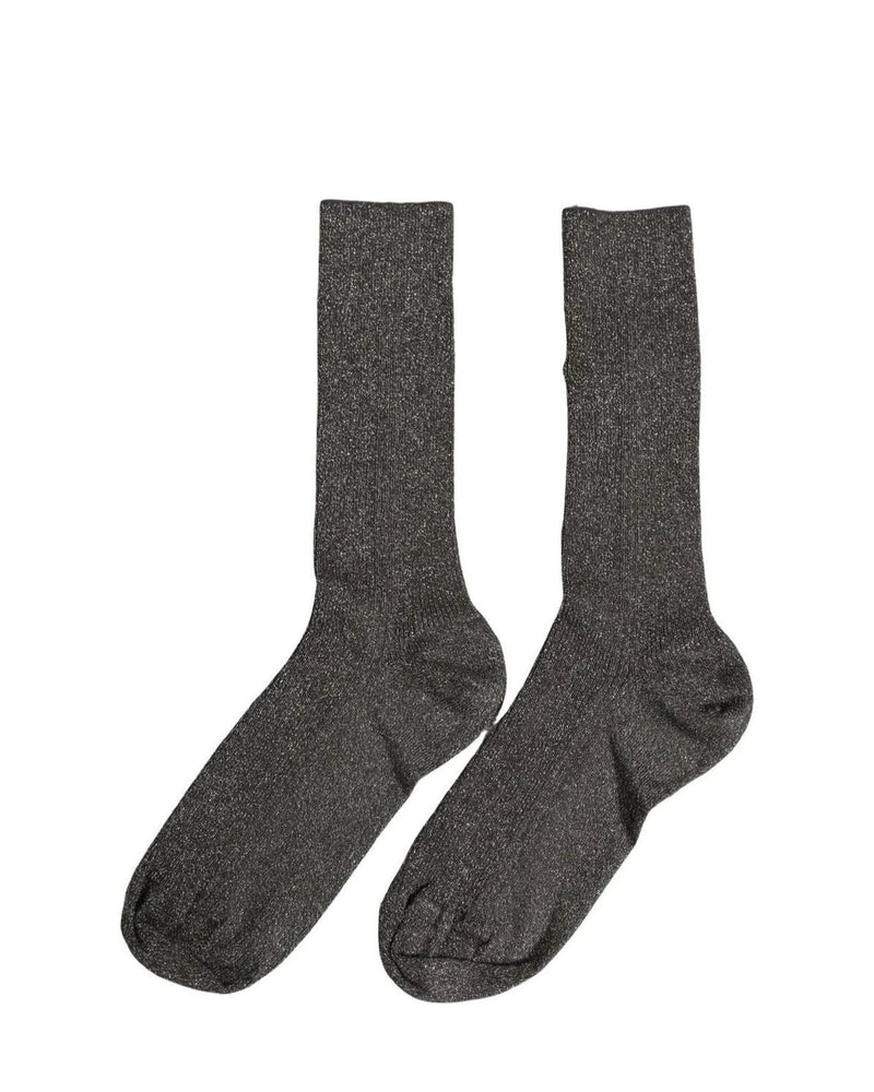 Dolce & Gabbana Crew Sock in gray, Viscose — view 4