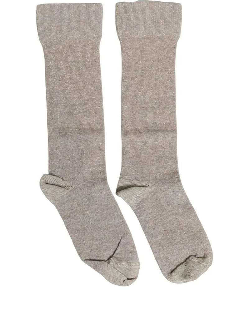Dolce & Gabbana Crew Sock in gray, Viscose — view 3