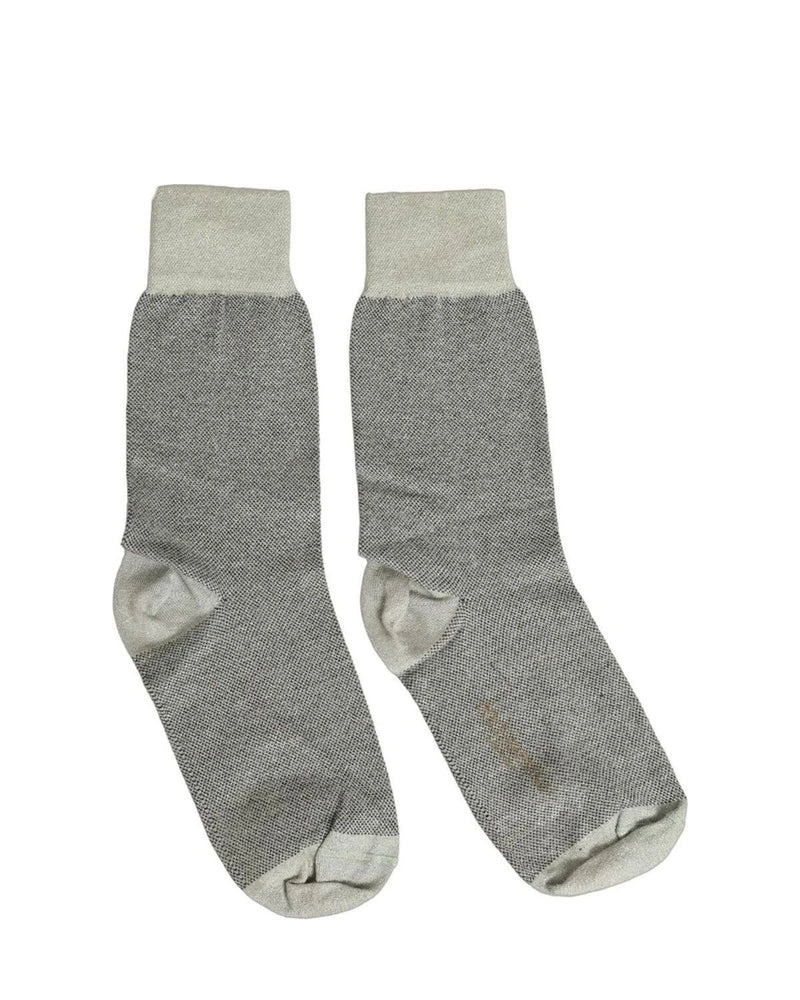 Dolce & Gabbana Crew Sock in gray, Viscose — view 3