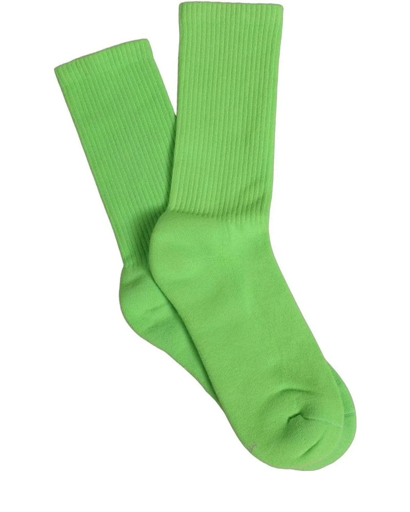 Dolce & Gabbana Crew Sock in green, Cotton — view 2