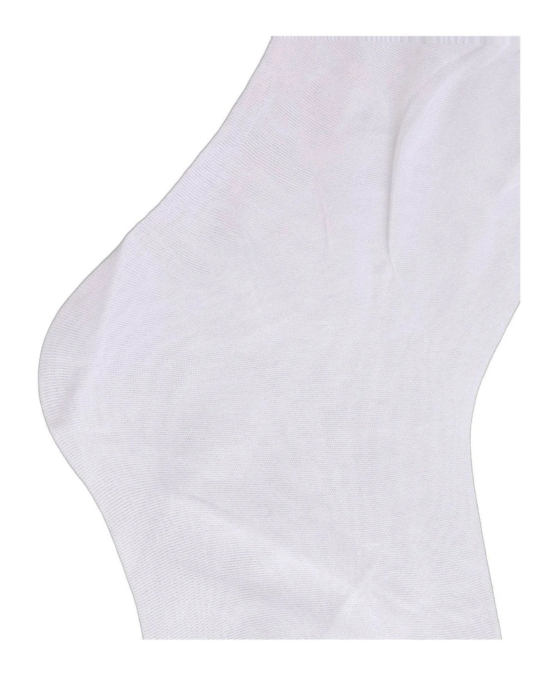 Dolce & Gabbana Knee Sock in white, Nylon