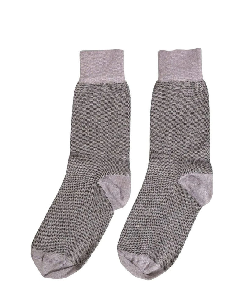 Dolce & Gabbana Crew Sock in gray, Viscose — view 2